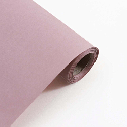 Цветная крафт бумага в рулонах 80г 58см х 8м, фиолетовый №1