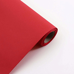 Цветная крафт бумага в рулонах 80г 58см х 8м, алый 