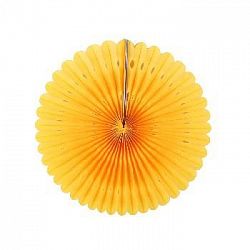 Фант с перфорацией 30 см ярко-желтый